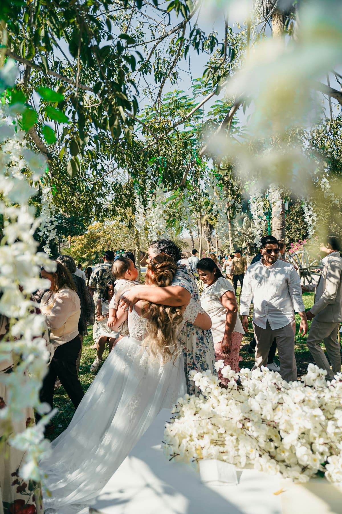 A guest sharing a moment